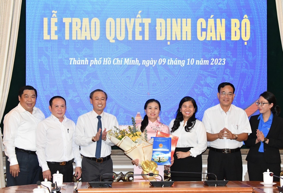 Bà Phan Kiều Thanh Hương giữ chức Phó Giám đốc Sở Nội vụ TP.HCM